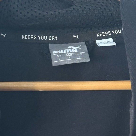 Puma Black Performance Hoodie - Picture 2 of 4